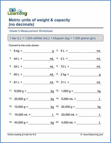 5 g 1 worksheets