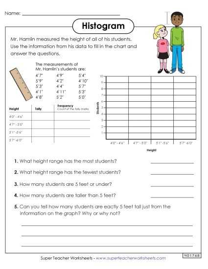 understanding graphing worksheet