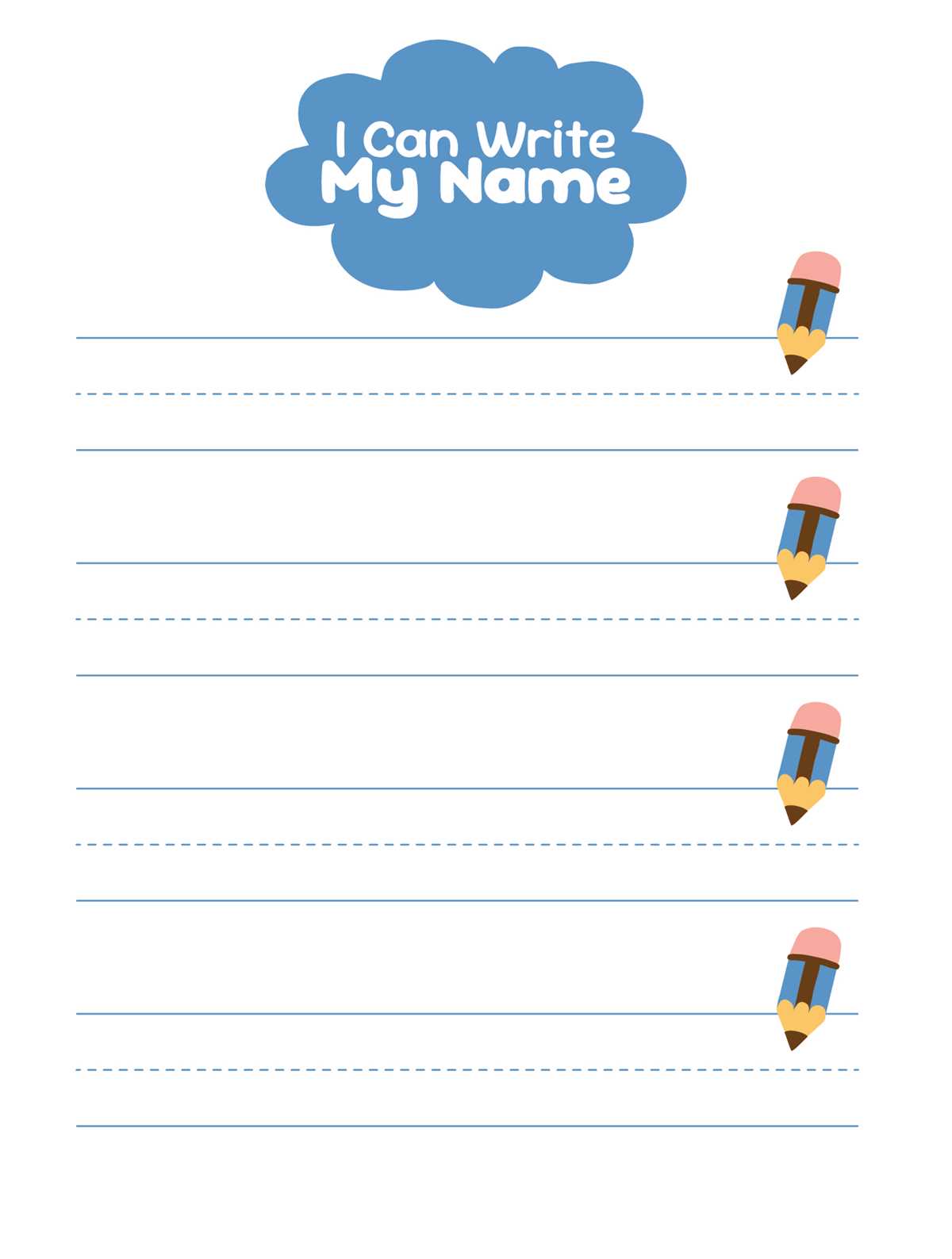 printable name tracing worksheet
