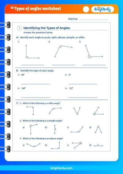 obtuse acute right angles worksheet