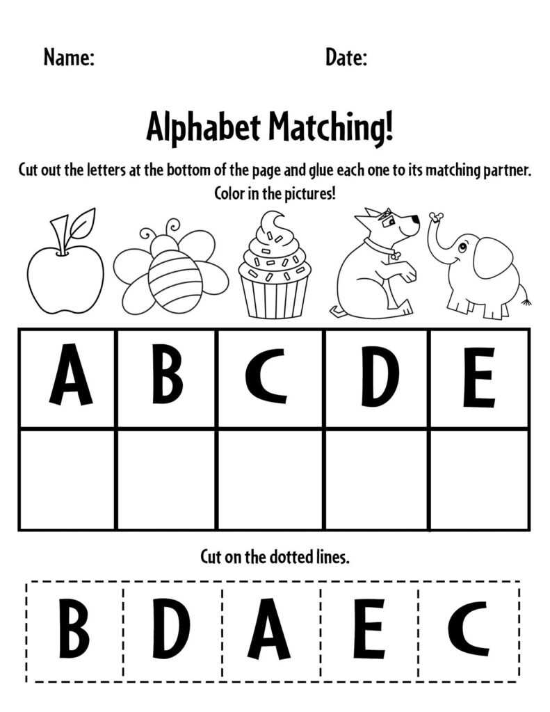 prek alphabet worksheets prek alphabet worksheets
