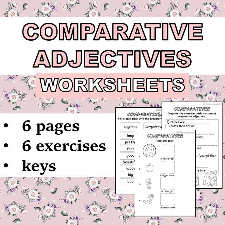 adjectives worksheet for primary