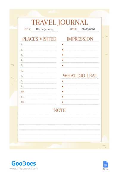 journal worksheets