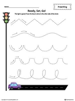 car worksheets preschool