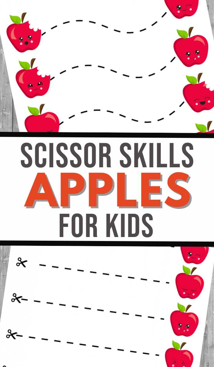 cutting skills for preschoolers worksheets
