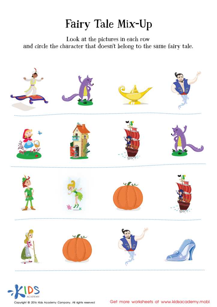 folktales worksheets free