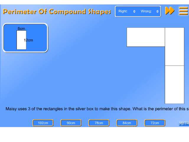 perimeter of irregular shapes worksheets