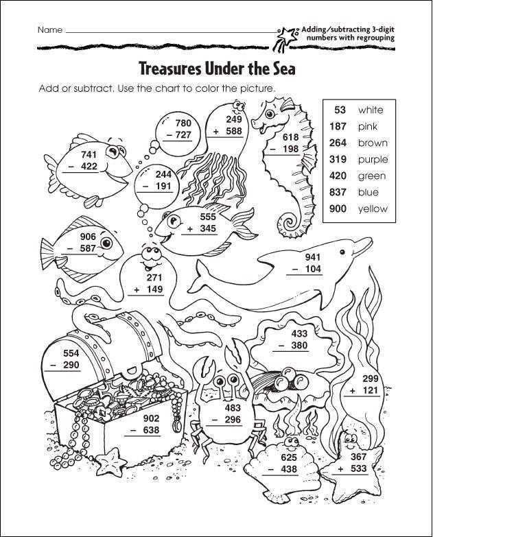 adding worksheets 3rd grade