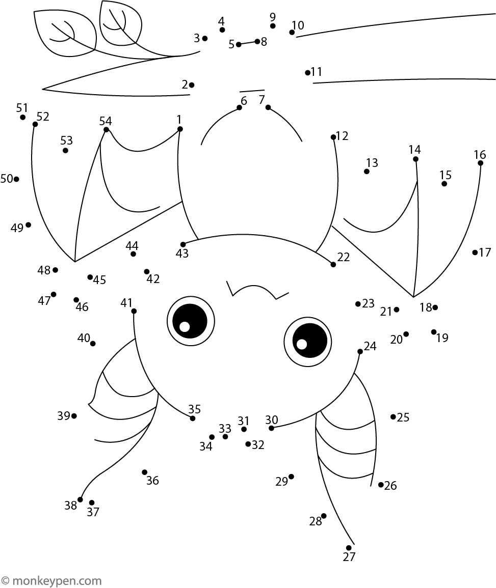 number dot to dot worksheets