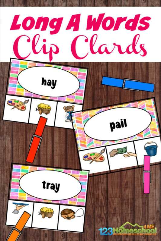 long a words worksheets