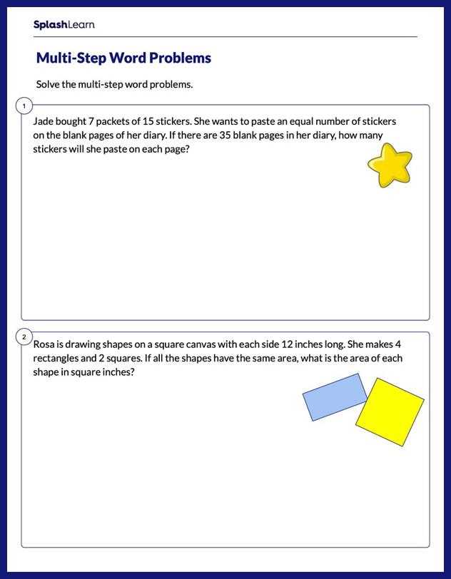division worksheets grade 4 word problems