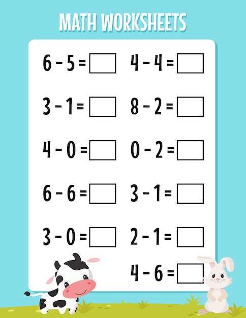 addition and subtraction worksheets kindergarten