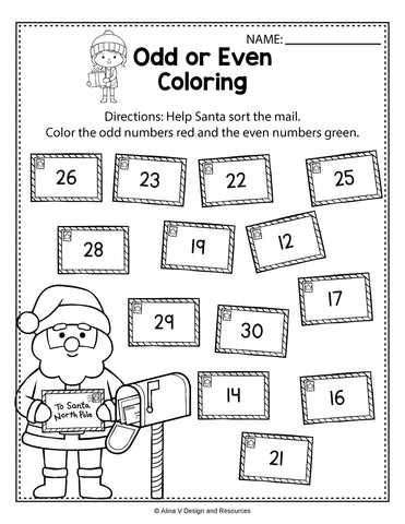 kindergarten christmas math worksheets