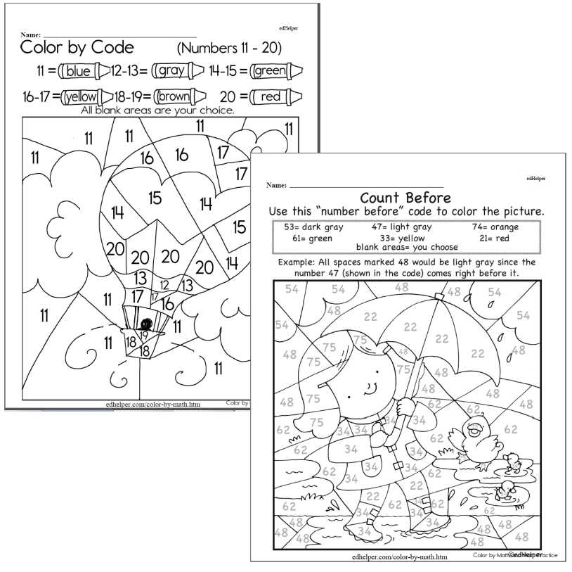 kindergarten color math worksheets kindergarten color math worksheets