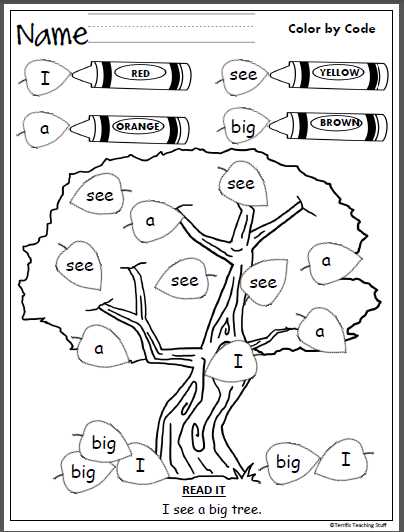 kindergarten literacy worksheets