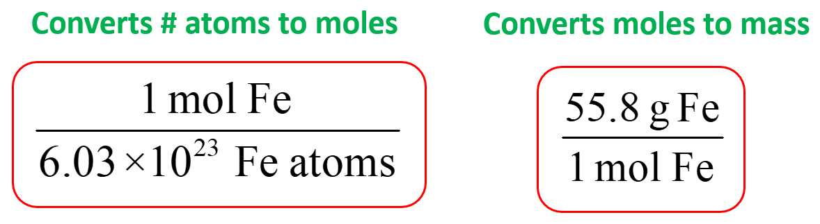 worksheet mole conversions