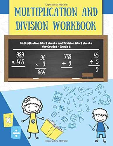 multiplication and division worksheets grade 6