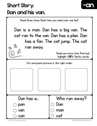 an family words worksheets