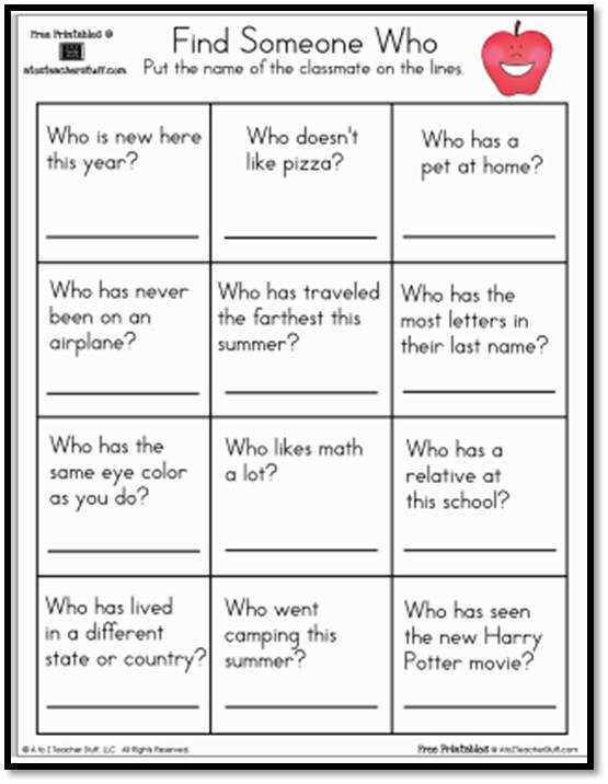 find worksheet