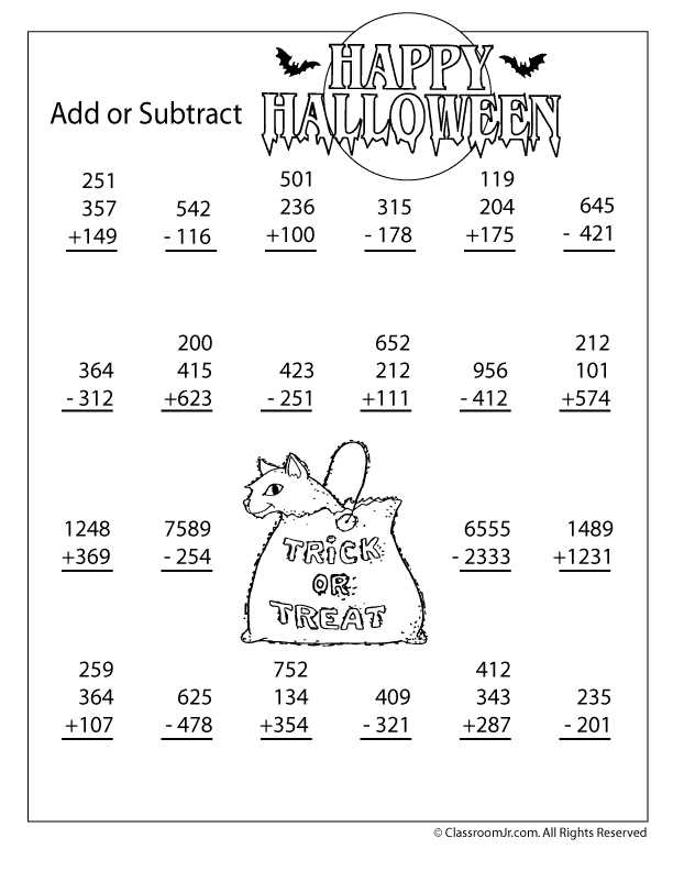 5th grade halloween math worksheets 5th grade halloween math worksheets