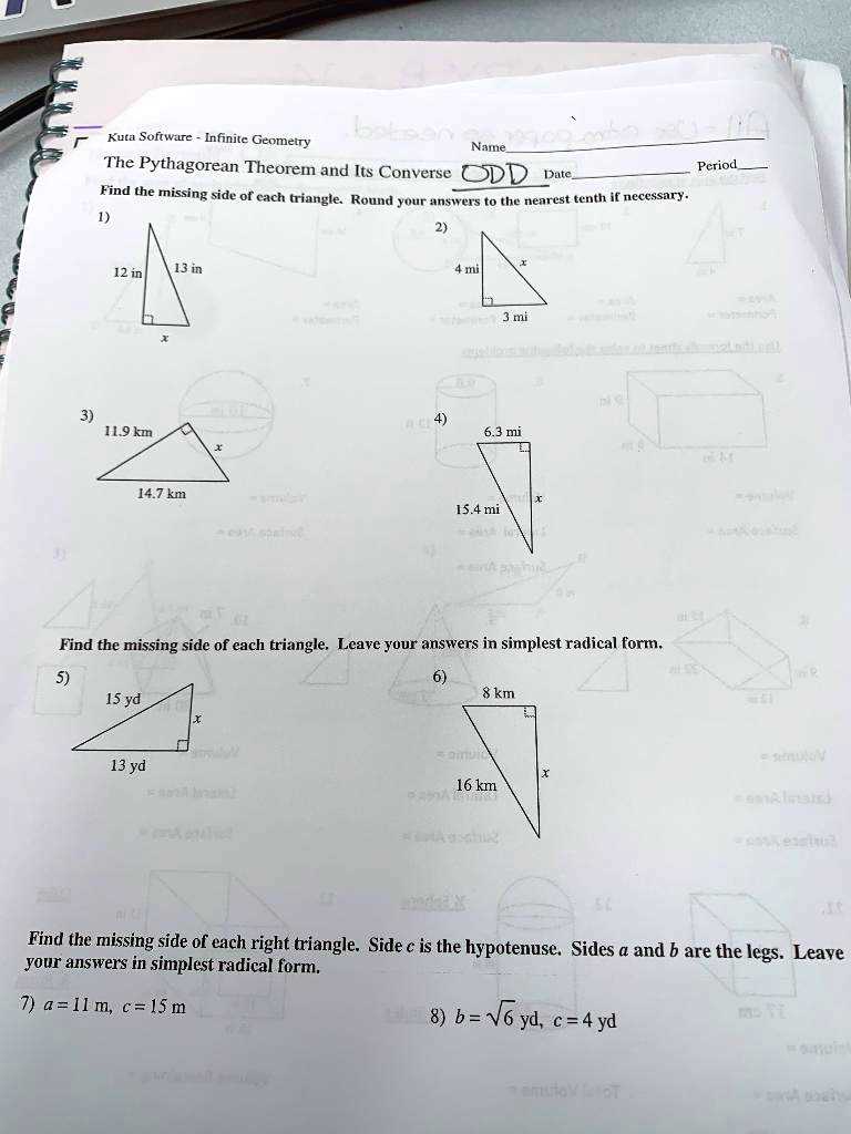 kuta geometry worksheets