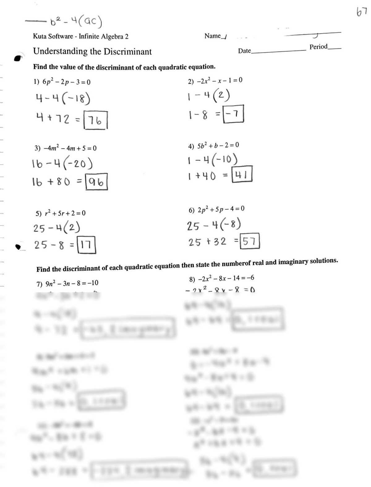 kuta software infinite algebra 1 worksheet