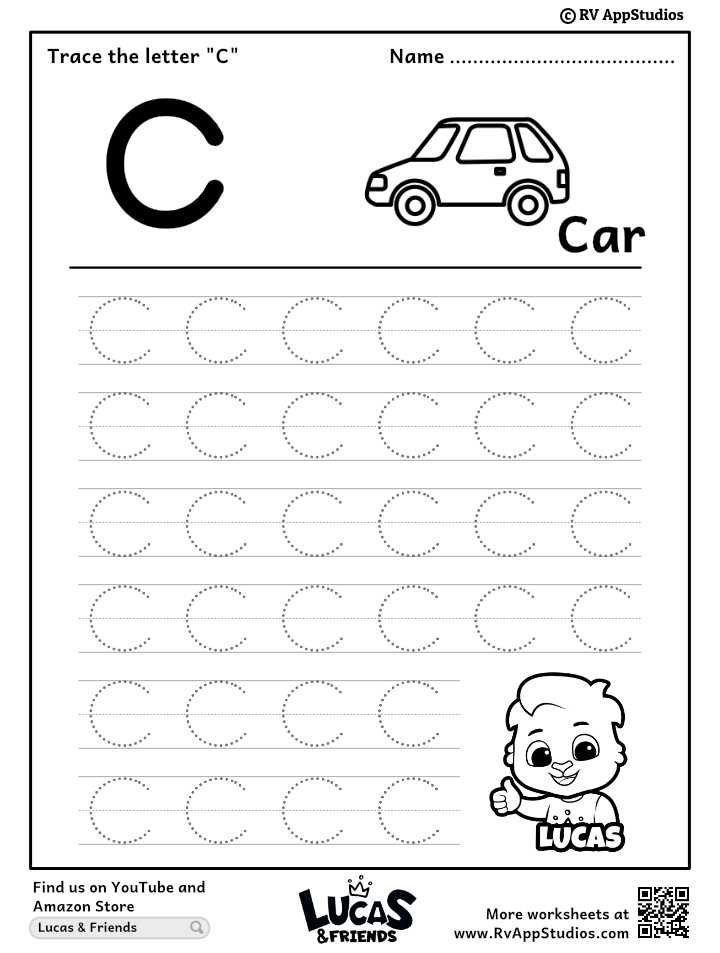 find letter c worksheet
