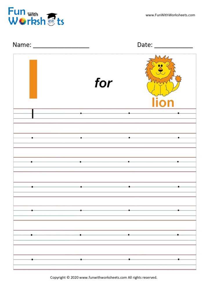 l worksheet