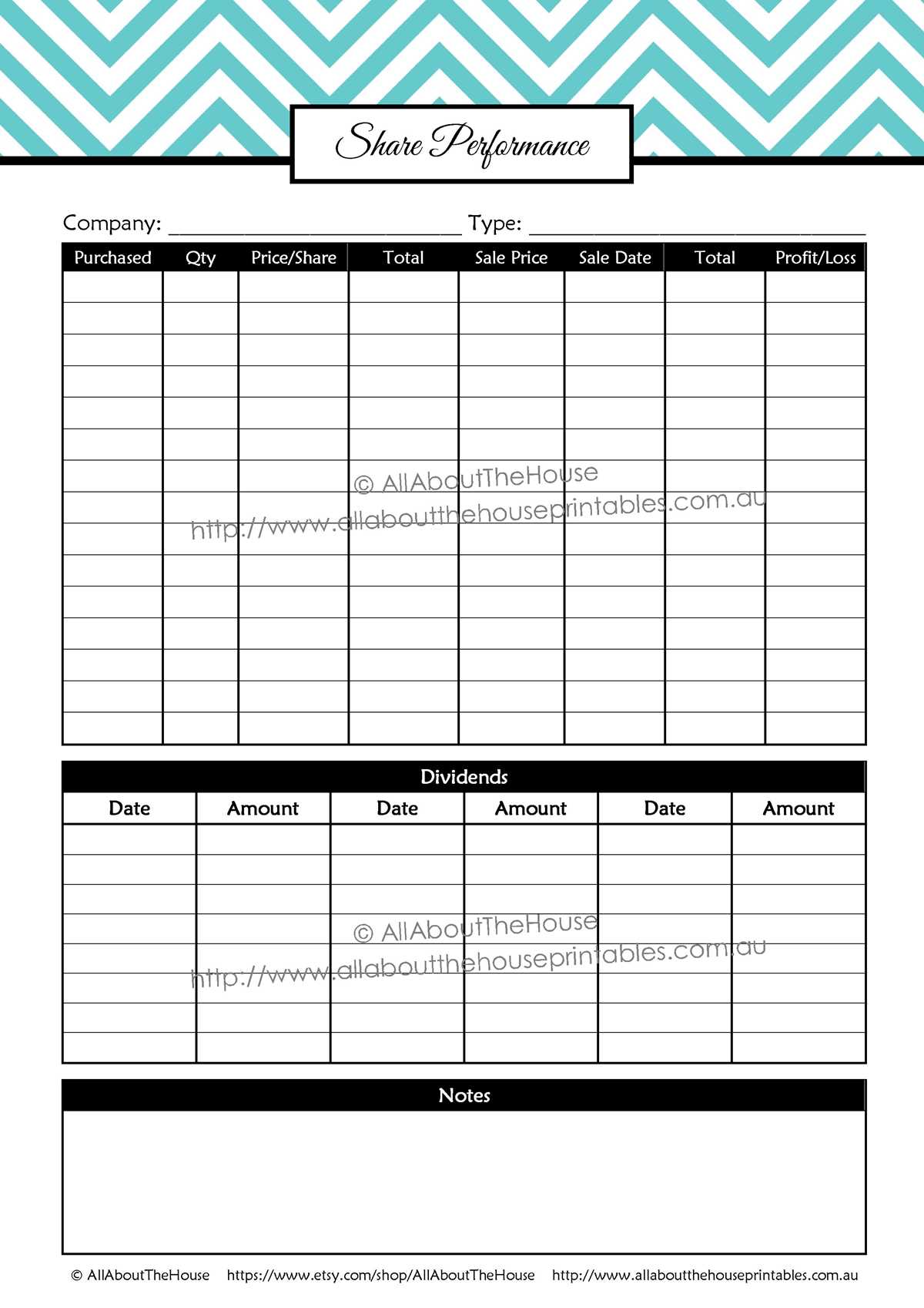 financial tracking worksheet