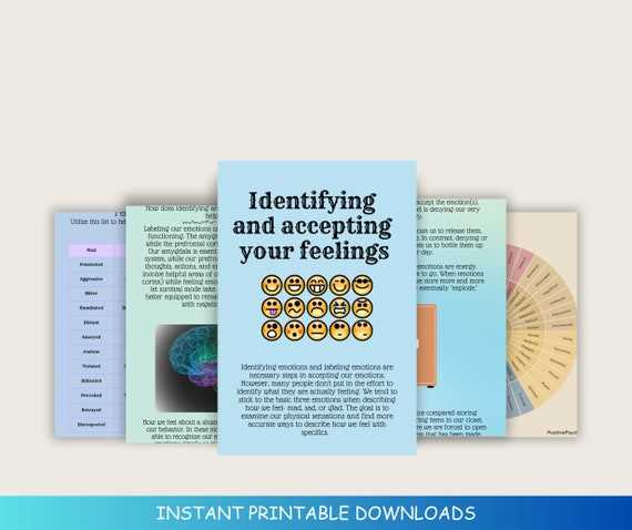 labeling emotions worksheet