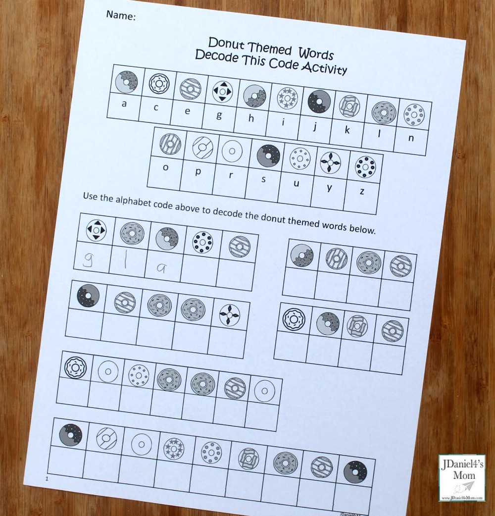 code fun worksheets