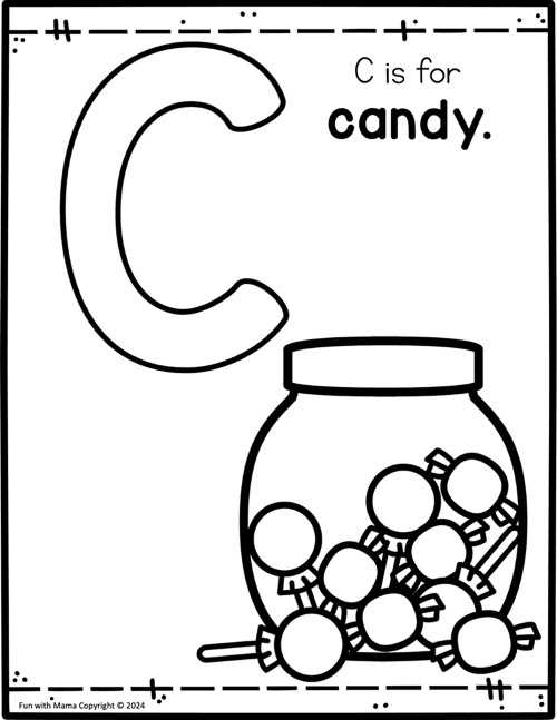 letter c worksheets free printable