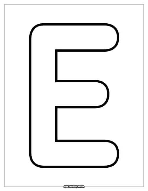 letter e activity worksheets
