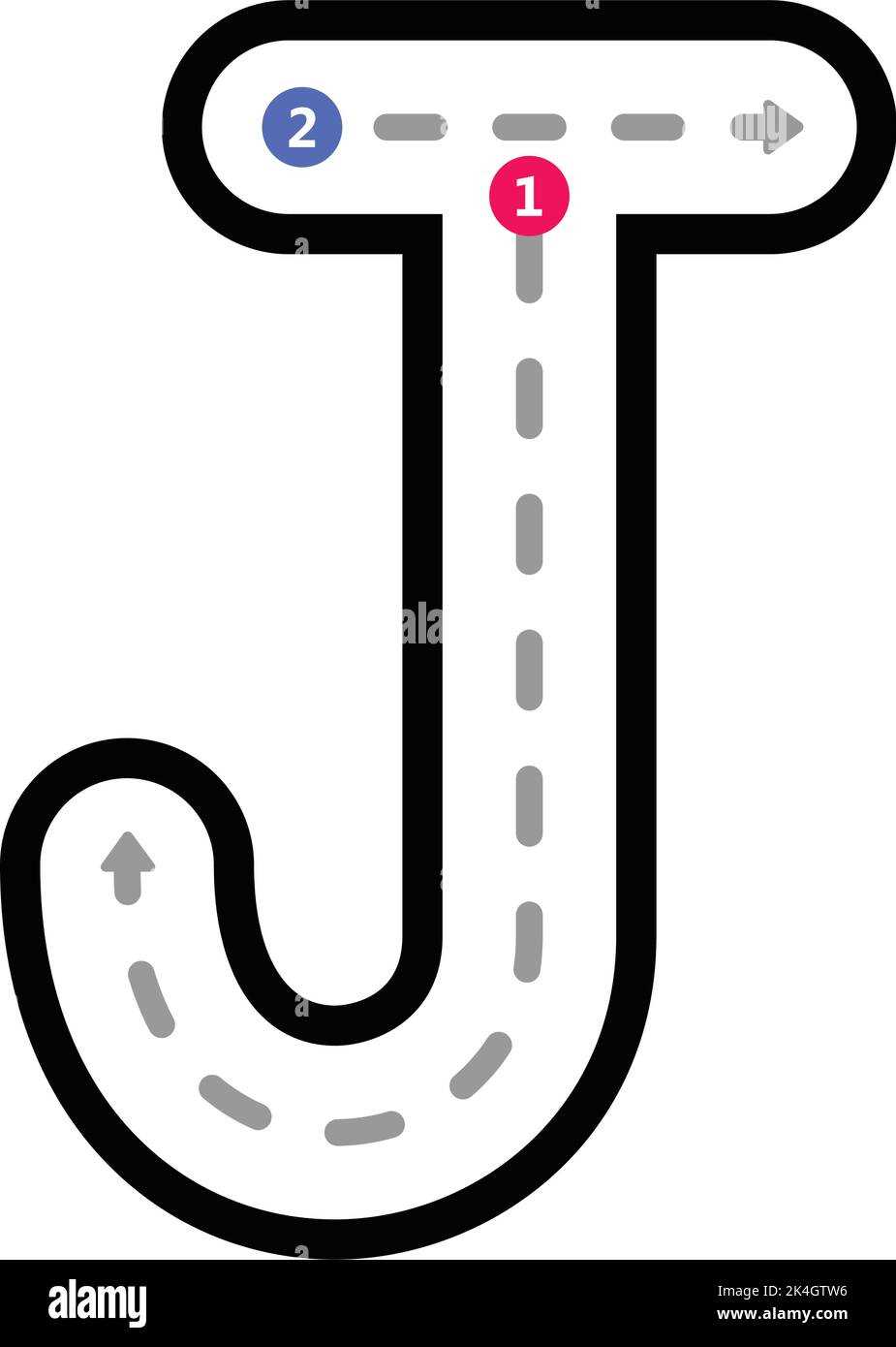 letter j traceable worksheets