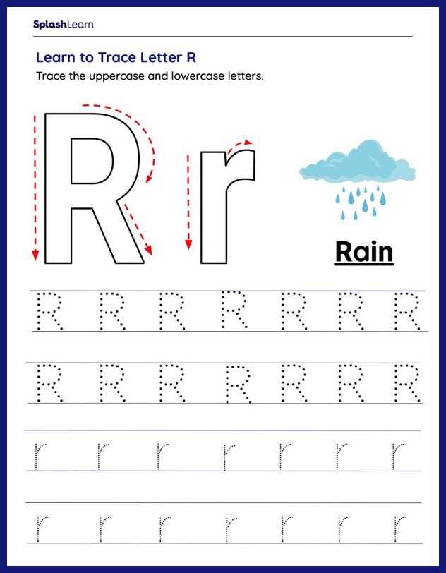 letter rr worksheets