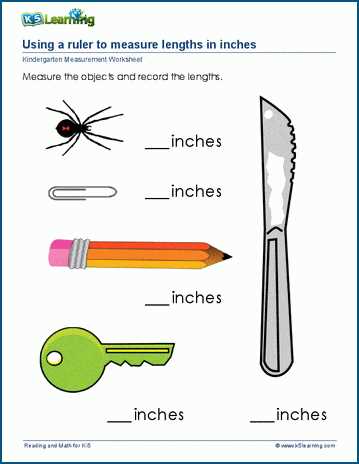 ruler measuring worksheets