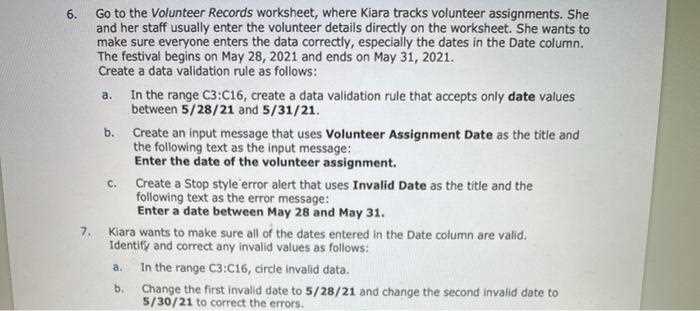 circle invalid data in the worksheet