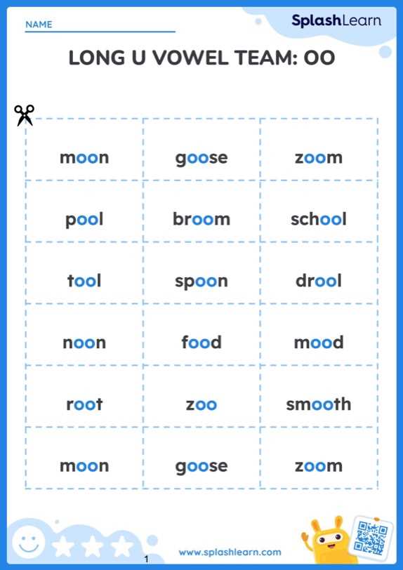 long u_e worksheets
