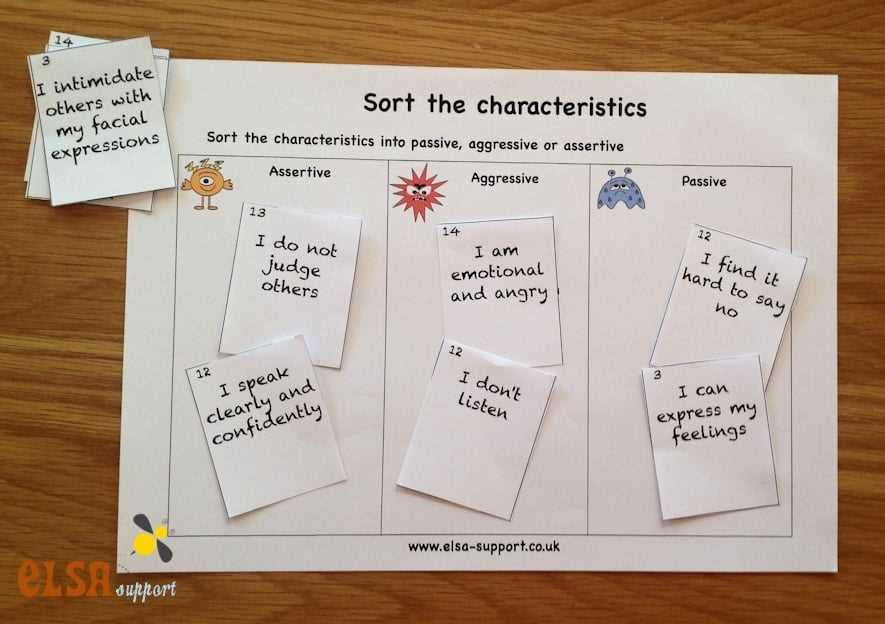 communication styles worksheets