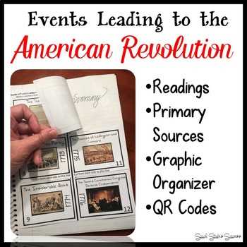 events leading to the american revolution timeline worksheet