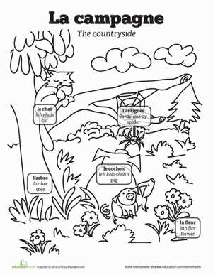 francais worksheets