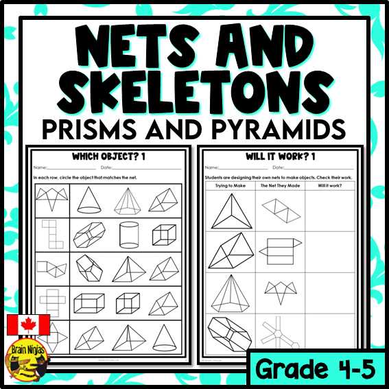 3d prisms worksheet