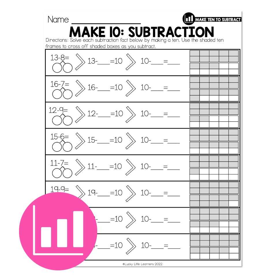 make a ten strategy worksheet