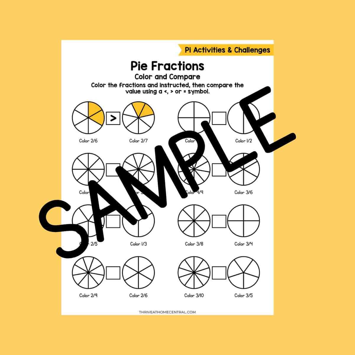 pi worksheet