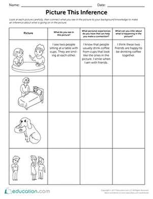 making inferences worksheet 4th grade making inferences worksheet 4th grade