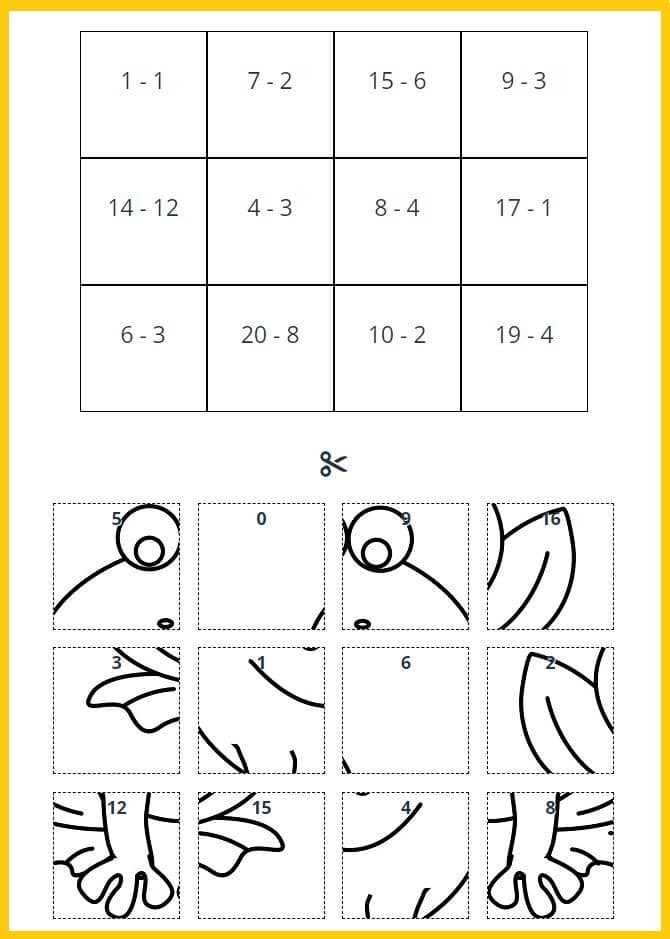 math and subtraction worksheets