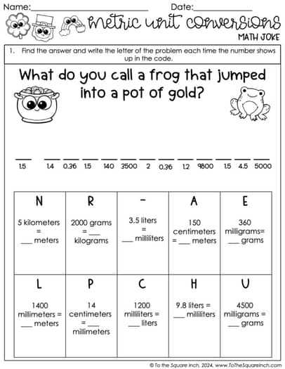 math for 6th graders worksheets