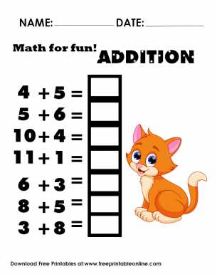 math fun worksheets