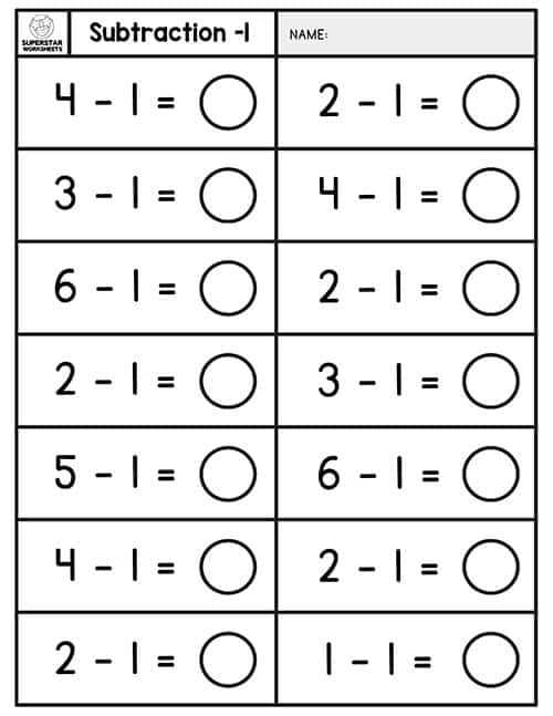 math kindergarten worksheets free