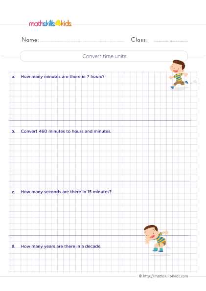 math time worksheets